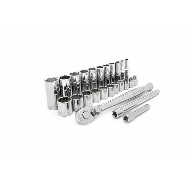 Channellock 32161 1/2 Drive Standard Socket Set 16 Piece Channellock 32161 1/2 Drive Standard Socket Set 16 Piece
